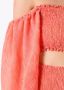 Olympiah Off-shoulder blouse Oranje - Thumbnail 5
