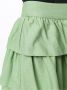 Olympiah Rok met ruches Groen - Thumbnail 5