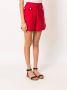 Olympiah Shorts met trekkoordtaille Rood - Thumbnail 3