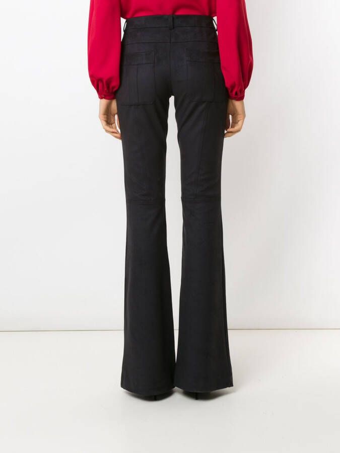 Olympiah Slim-fit broek Zwart