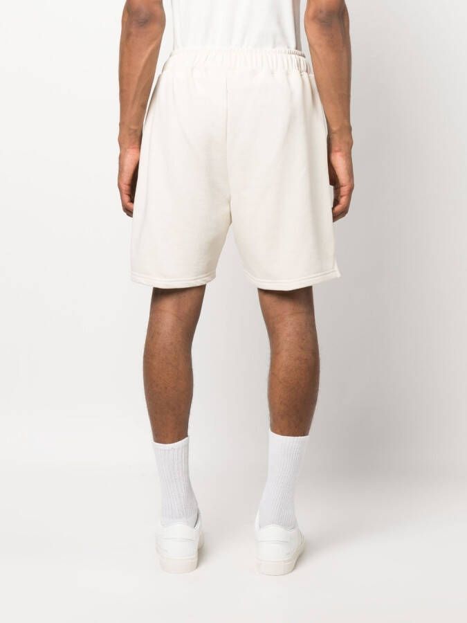 Omc Trainingsshorts met logoprint Wit