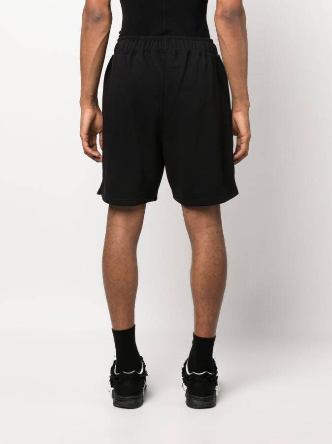 Omc Trainingsshorts met logoprint Zwart