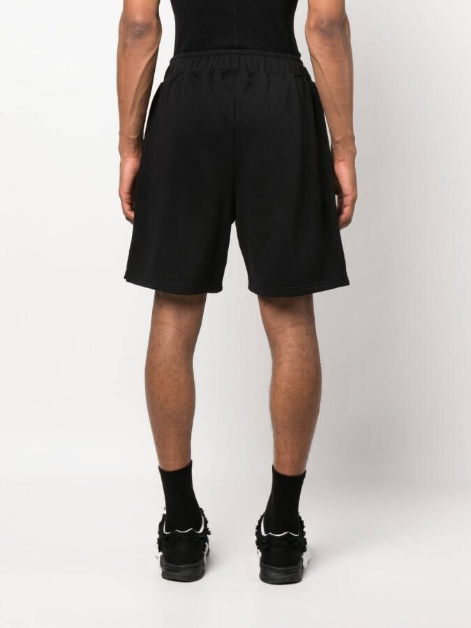 Omc Trainingsshorts met logoprint Zwart