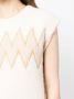 Onefifteen Midi-jurk met borduurwerk Wit - Thumbnail 5
