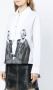Opening Ceremony Blouse met grafische print Wit - Thumbnail 3