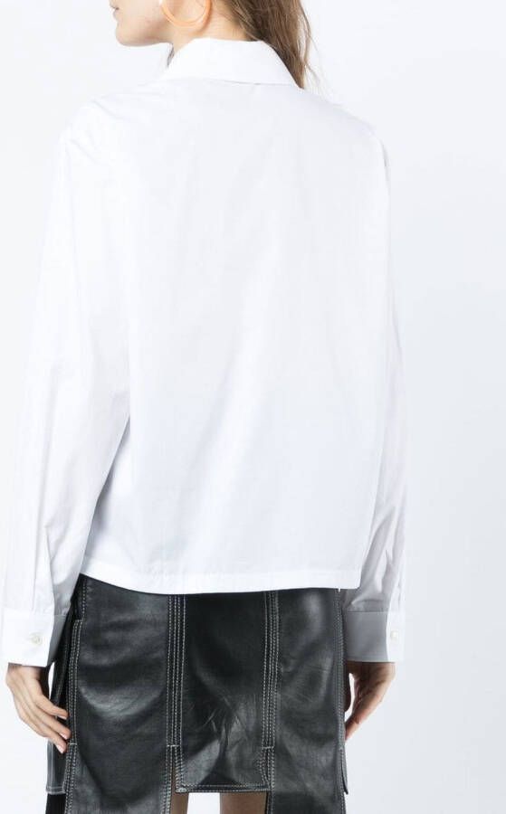 Opening Ceremony Blouse met grafische print Wit