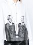 Opening Ceremony Blouse met grafische print Wit - Thumbnail 5
