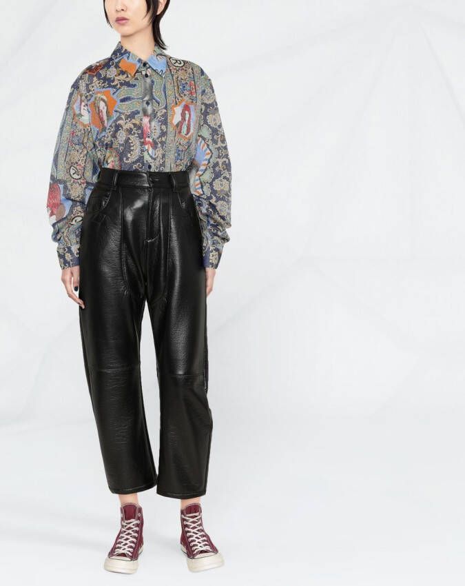 Opening Ceremony Cropped broek Zwart