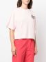 Opening Ceremony Cropped T-shirt Roze - Thumbnail 3