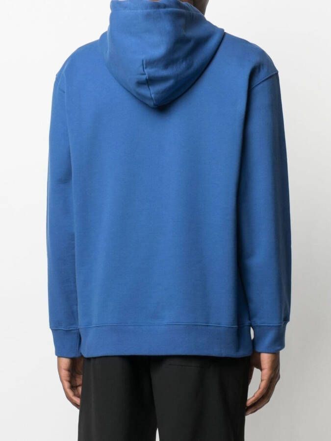 Opening Ceremony Hoodie met logo Blauw