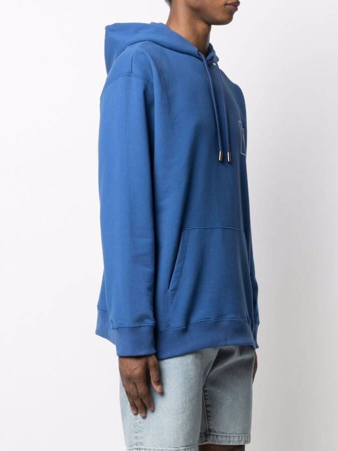 Opening Ceremony Hoodie met print Blauw