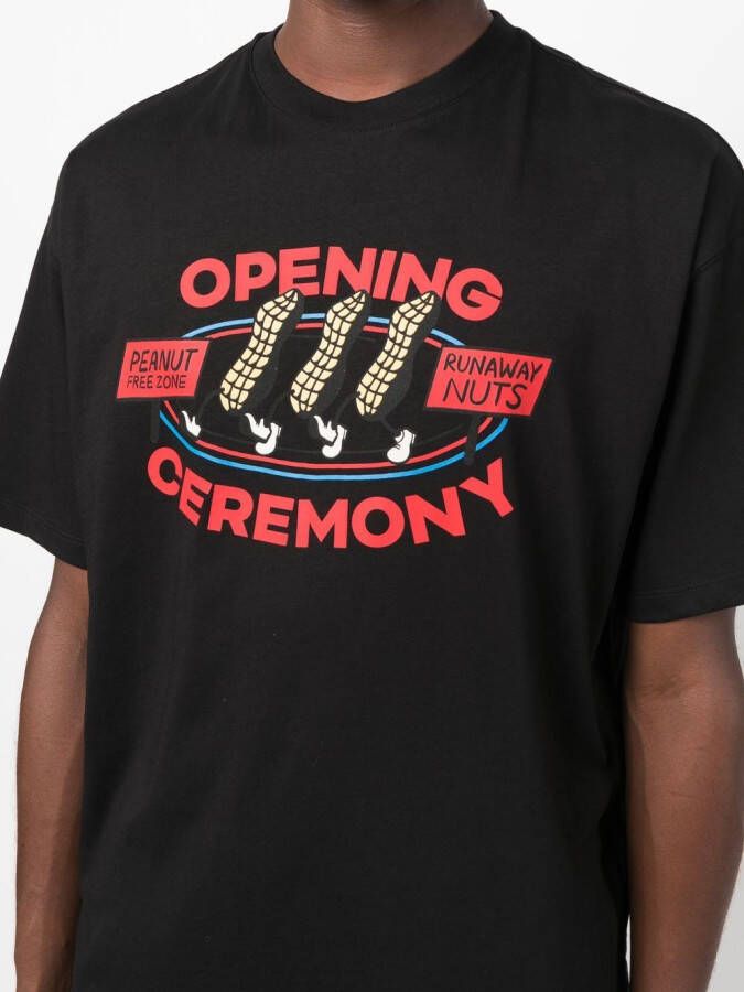 Opening Ceremony Katoenen T-shirt Zwart