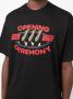 Opening Ceremony Katoenen T-shirt Zwart - Thumbnail 5