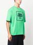 Opening Ceremony T-shirt met logoprint Groen - Thumbnail 3