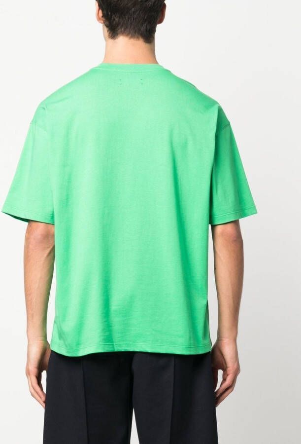 Opening Ceremony T-shirt met logoprint Groen