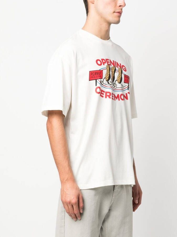 Opening Ceremony T-shirt met print Wit
