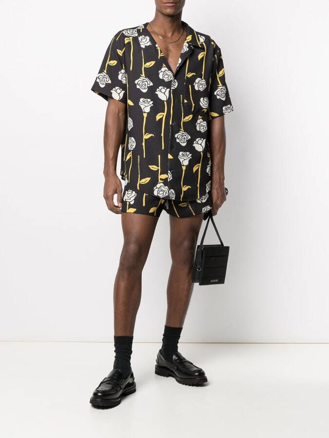 Opening Ceremony Shorts met print Zwart