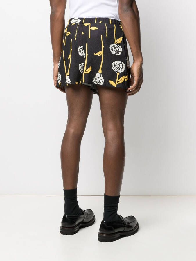 Opening Ceremony Shorts met print Zwart