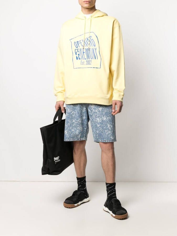 Opening Ceremony Straight hoodie Geel