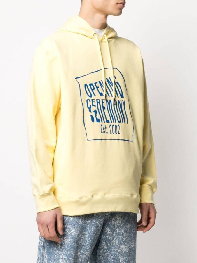 Opening Ceremony Straight hoodie Geel