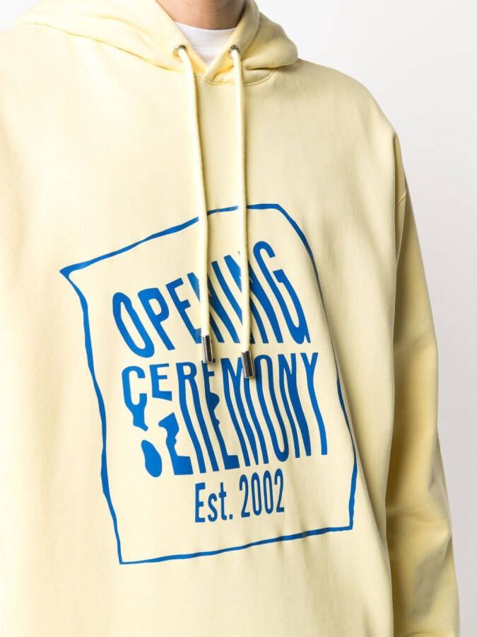 Opening Ceremony Straight hoodie Geel