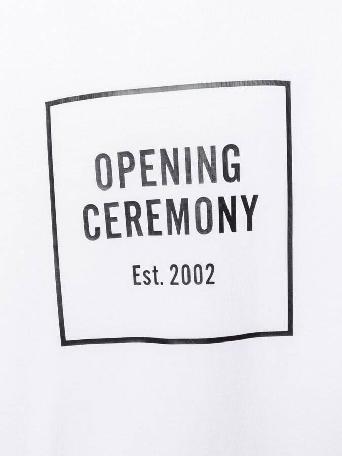 Opening Ceremony Sweater met logo Wit