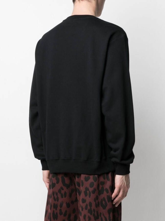 Opening Ceremony Sweater met logoprint Zwart