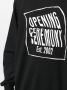 Opening Ceremony Sweater met logoprint Zwart - Thumbnail 5