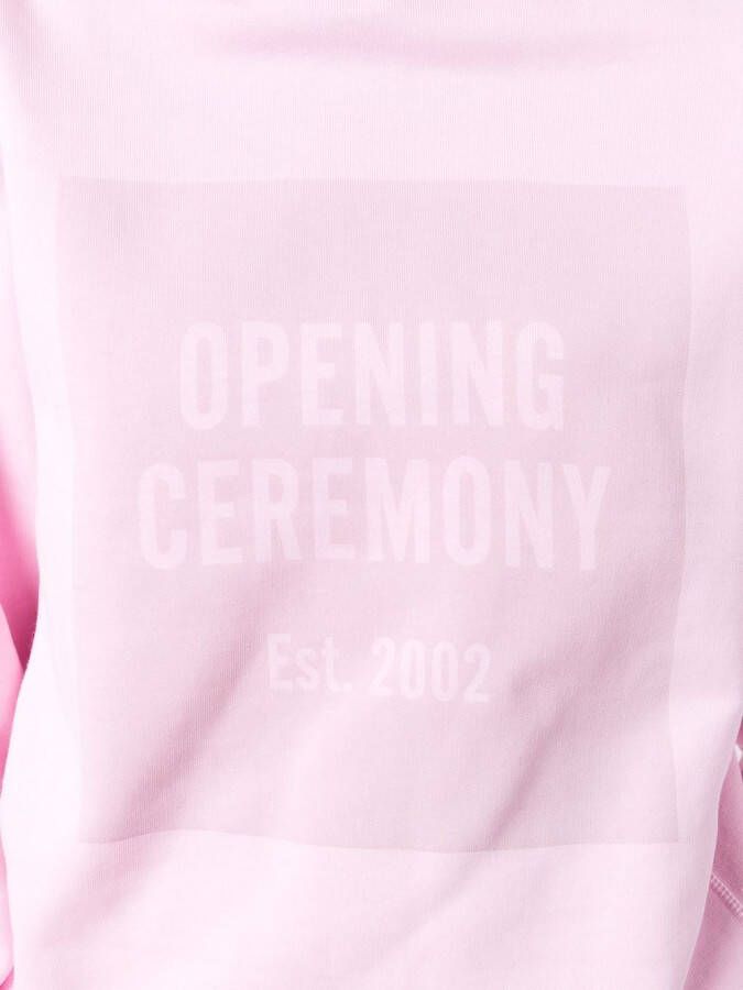 Opening Ceremony Sweater met ronde hals Roze