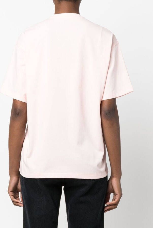 Opening Ceremony T-shirt met logoprint Roze