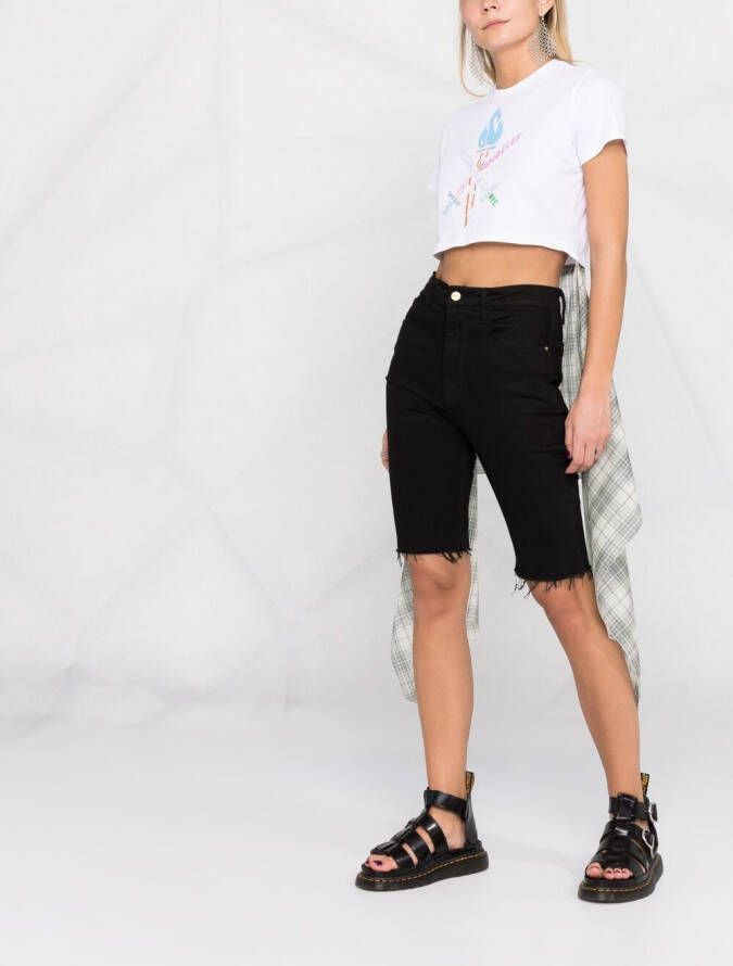 Opening Ceremony T-shirt met logoprint Wit