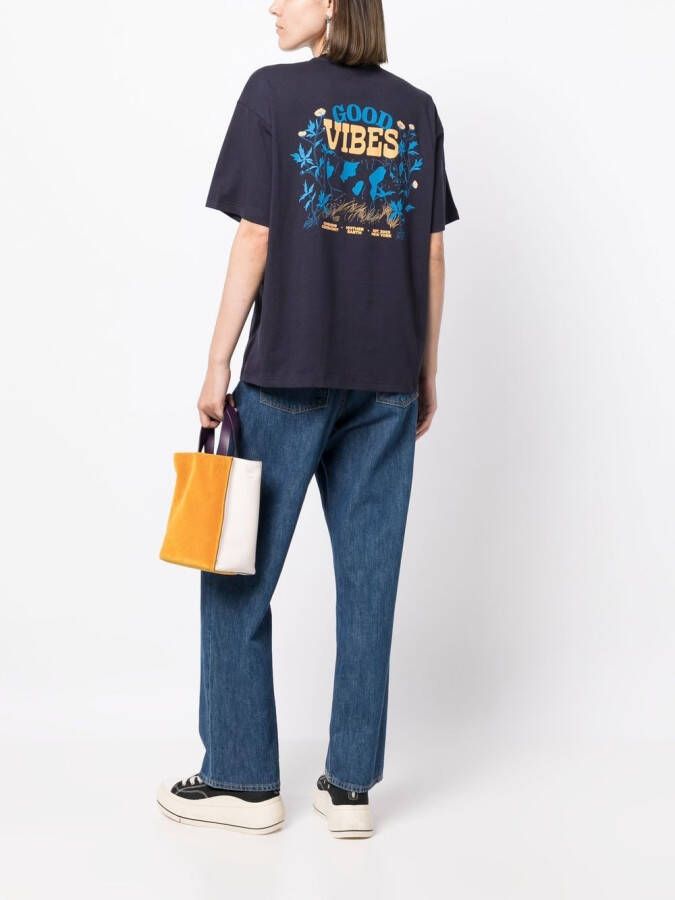 Opening Ceremony T-shirt met print Blauw