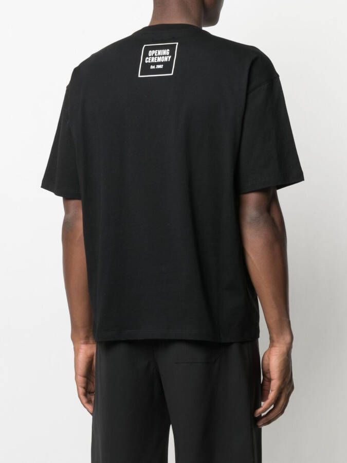 Opening Ceremony T-shirt met print Zwart