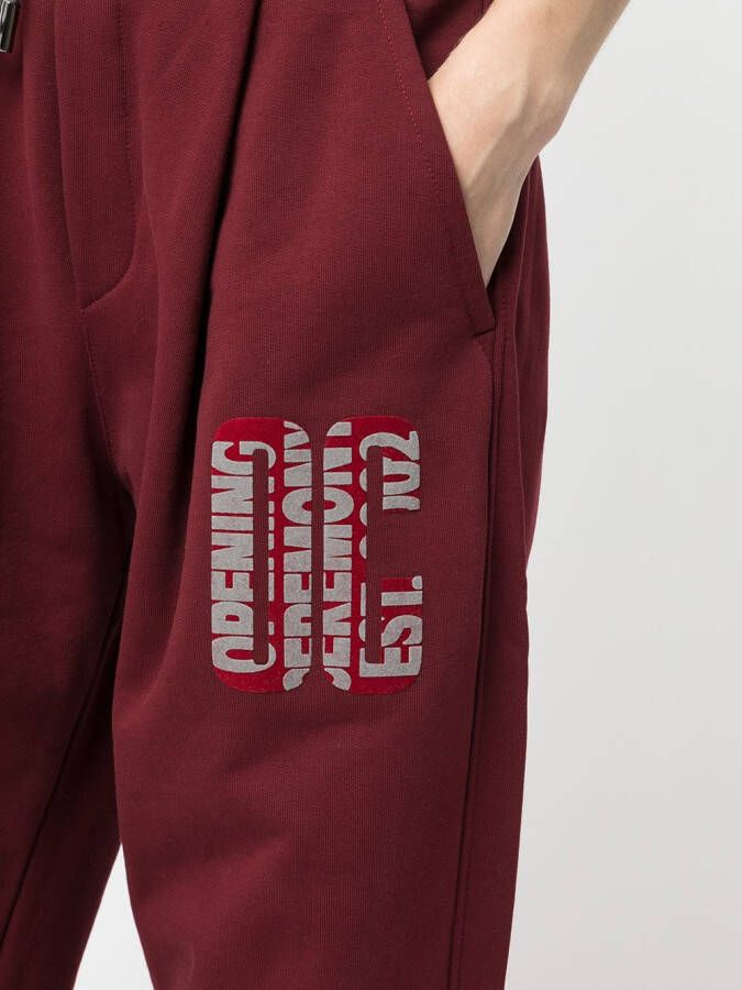 Opening Ceremony Trainingsbroek met logoprint Rood