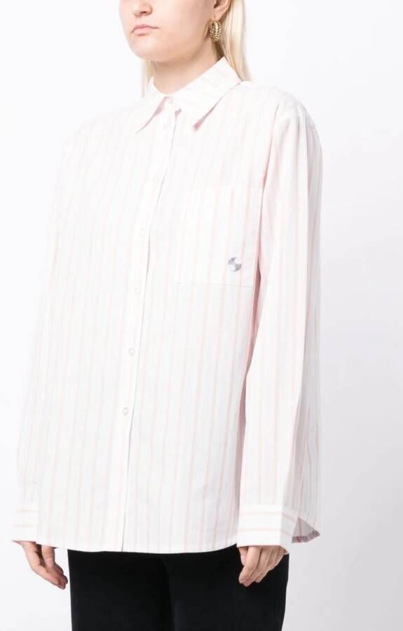 OpéraSPORT Gestreepte blouse Roze