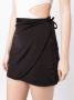 OpéraSPORT High waist wikkelrok Zwart - Thumbnail 5