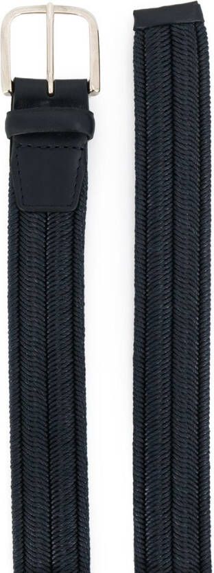 Orciani Geweven riem Blauw