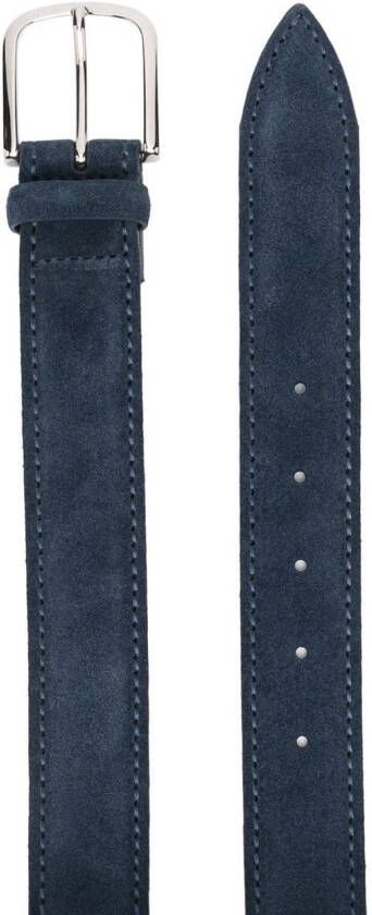 Orciani Leren gespriem Blauw