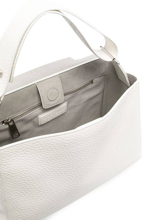 Orciani Shopper met handgreep Wit