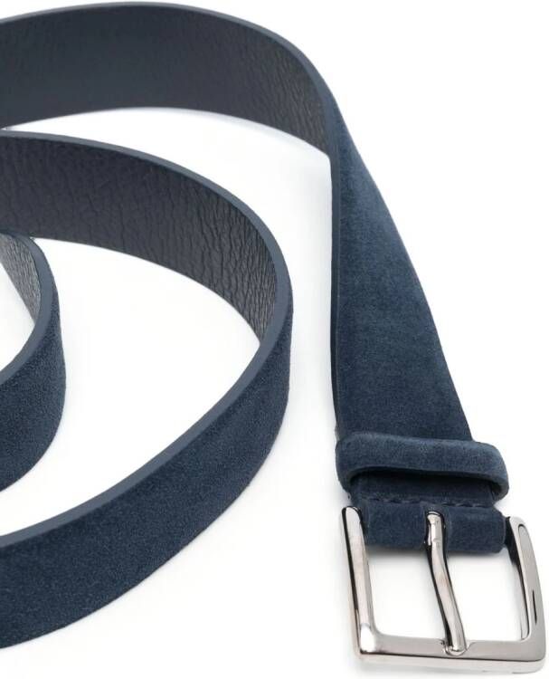 Orciani Suède gespriem Blauw