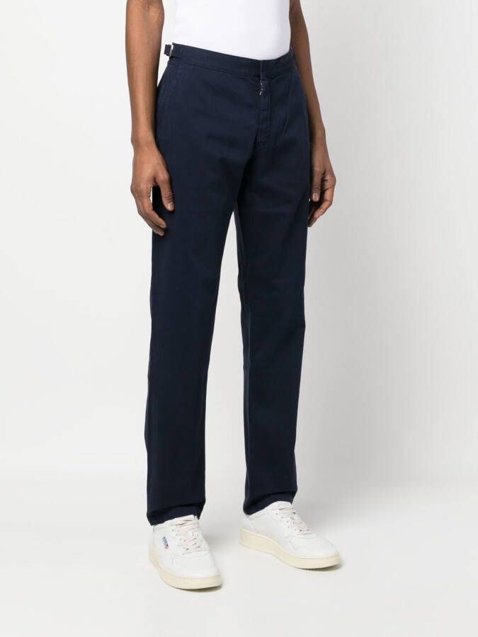 Orlebar Brown Broek van stretch-katoen Blauw