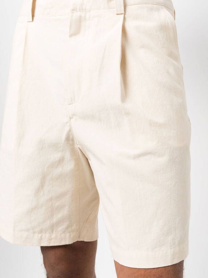 Orlebar Brown Geplooide shorts Beige
