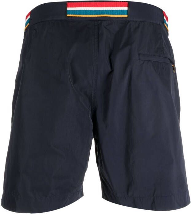 Orlebar Brown Gestreepte zwembroek Blauw