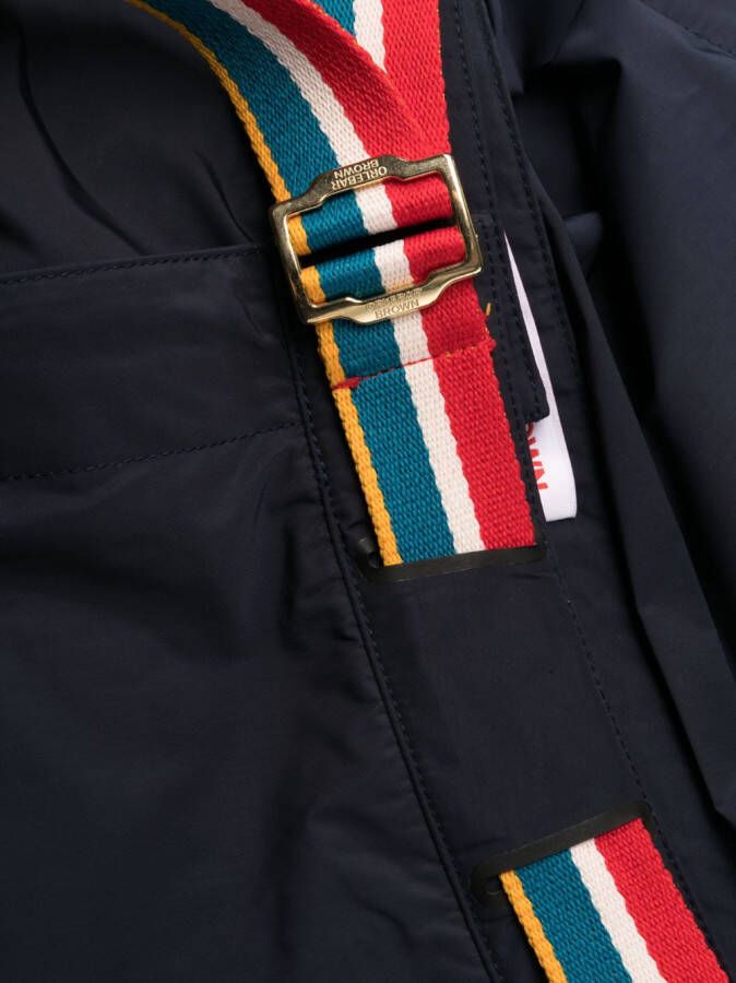 Orlebar Brown Gestreepte zwembroek Blauw
