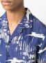 Orlebar Brown Hibbert overhemd met print Blauw - Thumbnail 5
