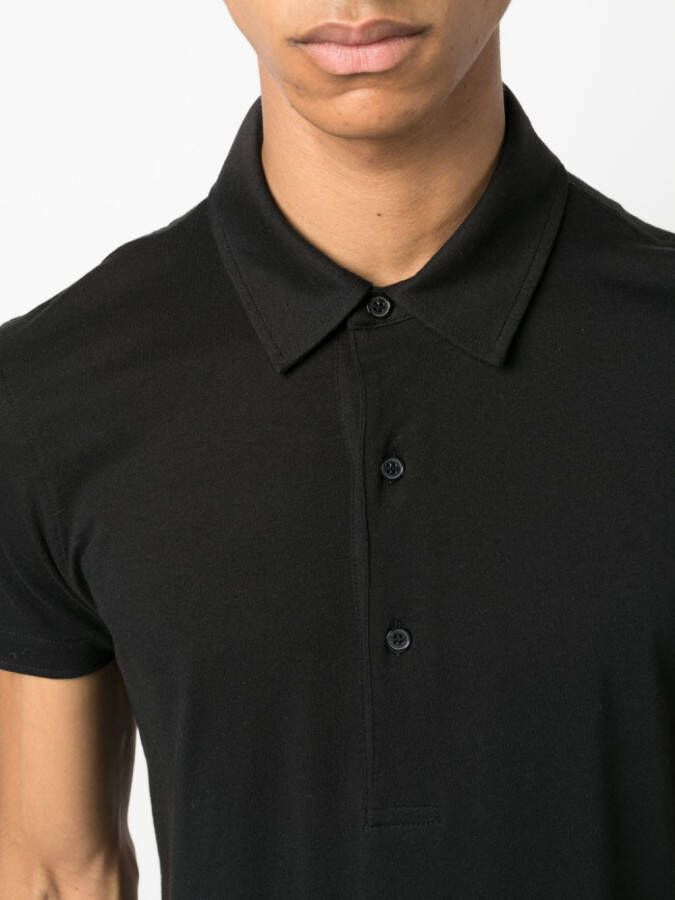 Orlebar Brown Katoenen poloshirt Zwart