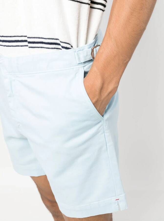 Orlebar Brown Katoenen shorts Blauw