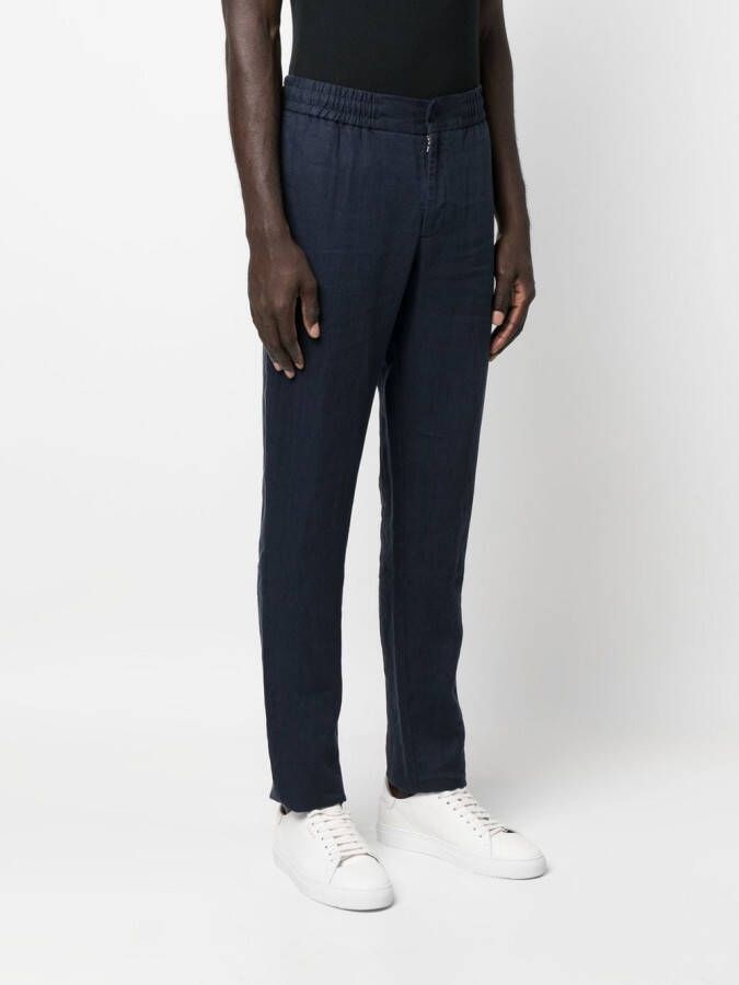 Orlebar Brown Linnen broek Blauw