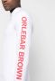 Orlebar Brown Trui met logoprint Wit - Thumbnail 5