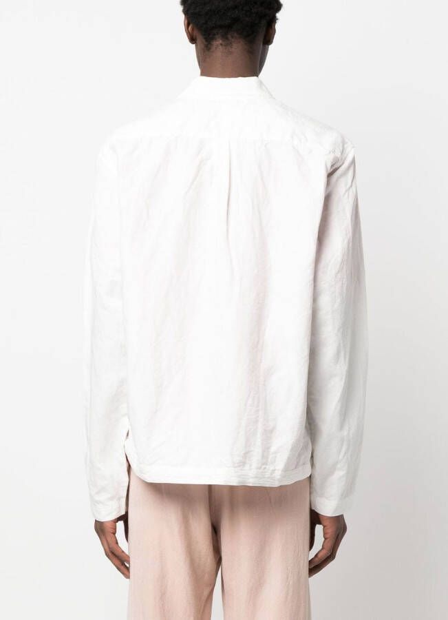 Orlebar Brown Overhemd met bloemenprint Wit